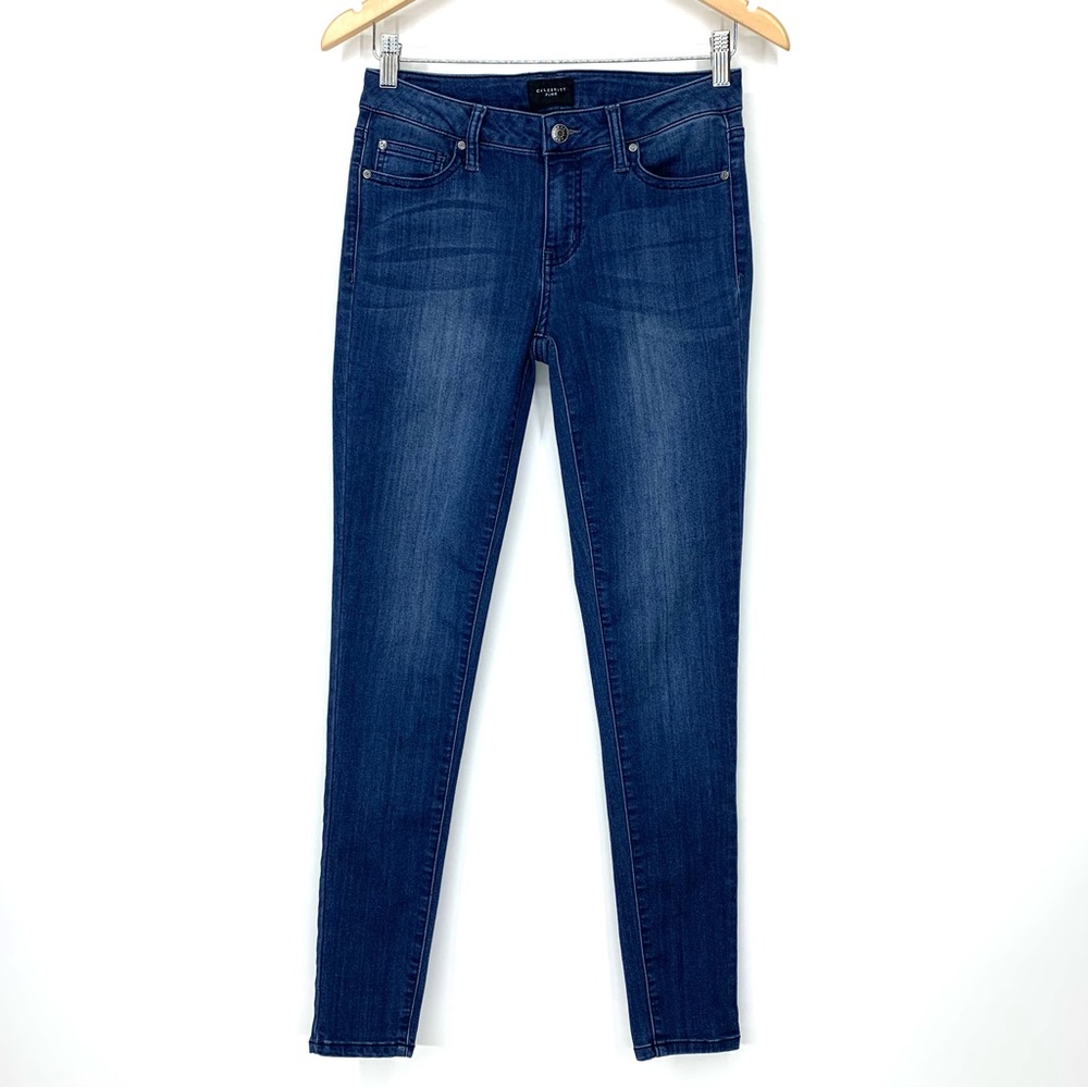 Celebrity Pink Dawson Blue Medium Faded Wash Super Skinny Jeans Size 5/27